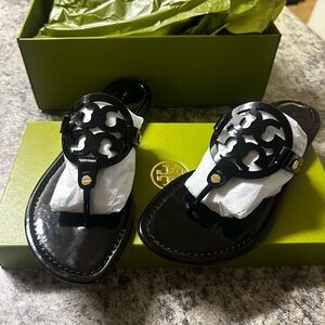 Tory Burch Perfect Black Miller Sandals